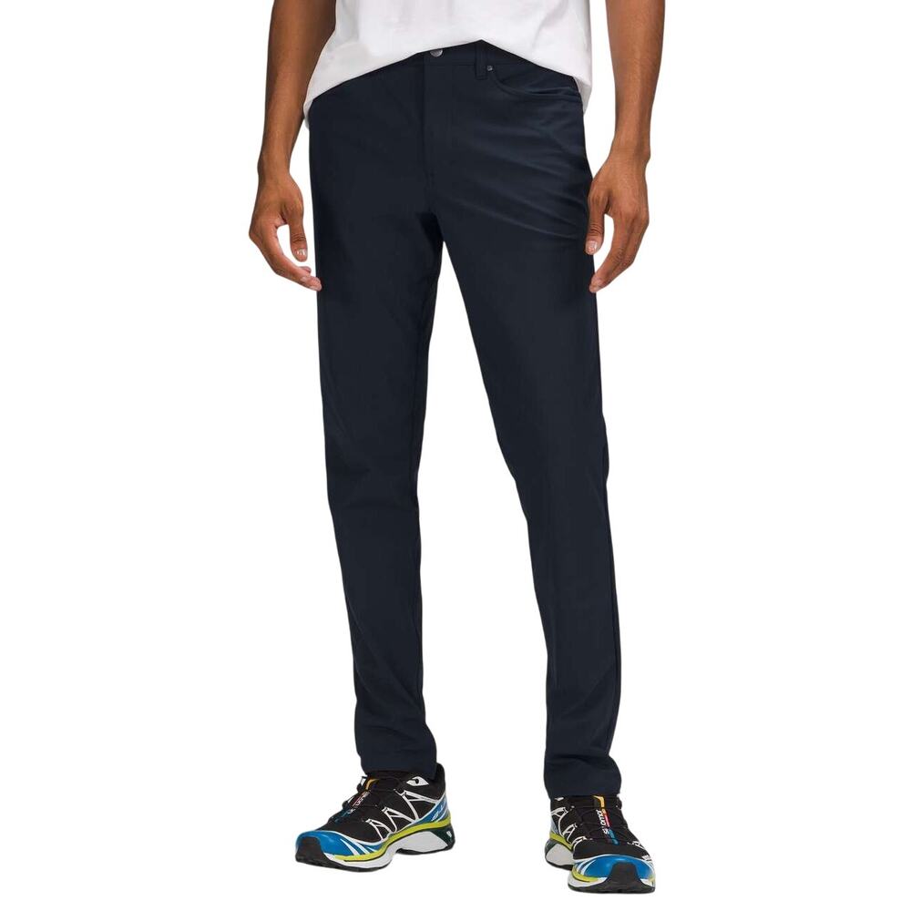 Lululemon ABC Slim-Fit Pant Warpstreme True Navy Men's Size 32 x 27 EUC